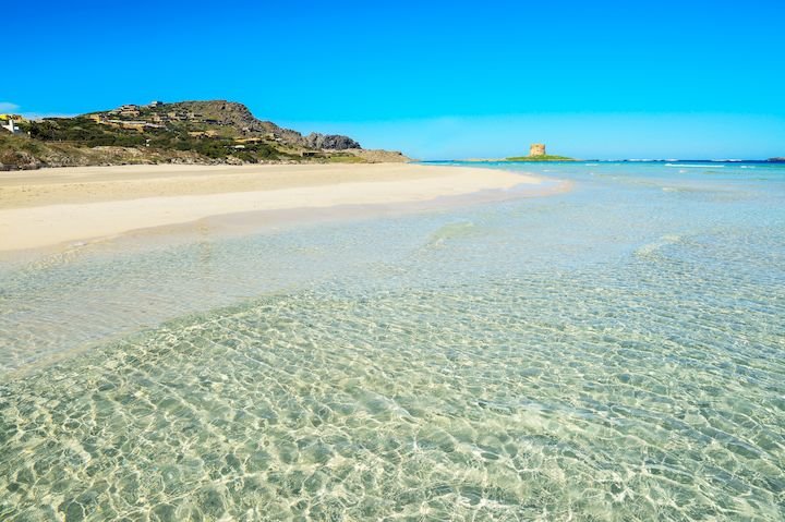 plage Costa norte - La Pelosa