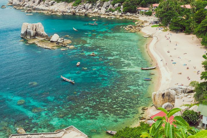 plage Playa de Tanote Bay (Koh Tao)