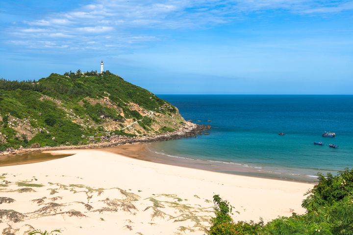 plage La playa de Dai Lanh