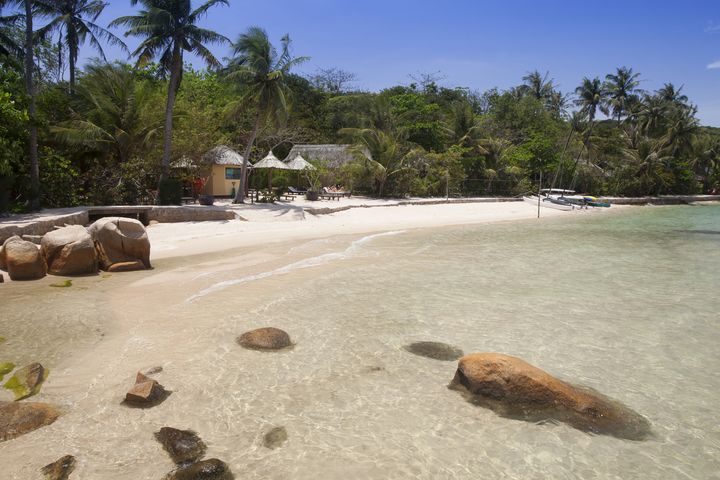 plage La playa de la isla de la Ballena